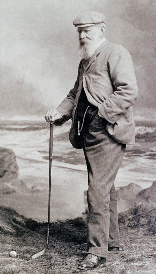Old Tom Morris at the Home of Golf