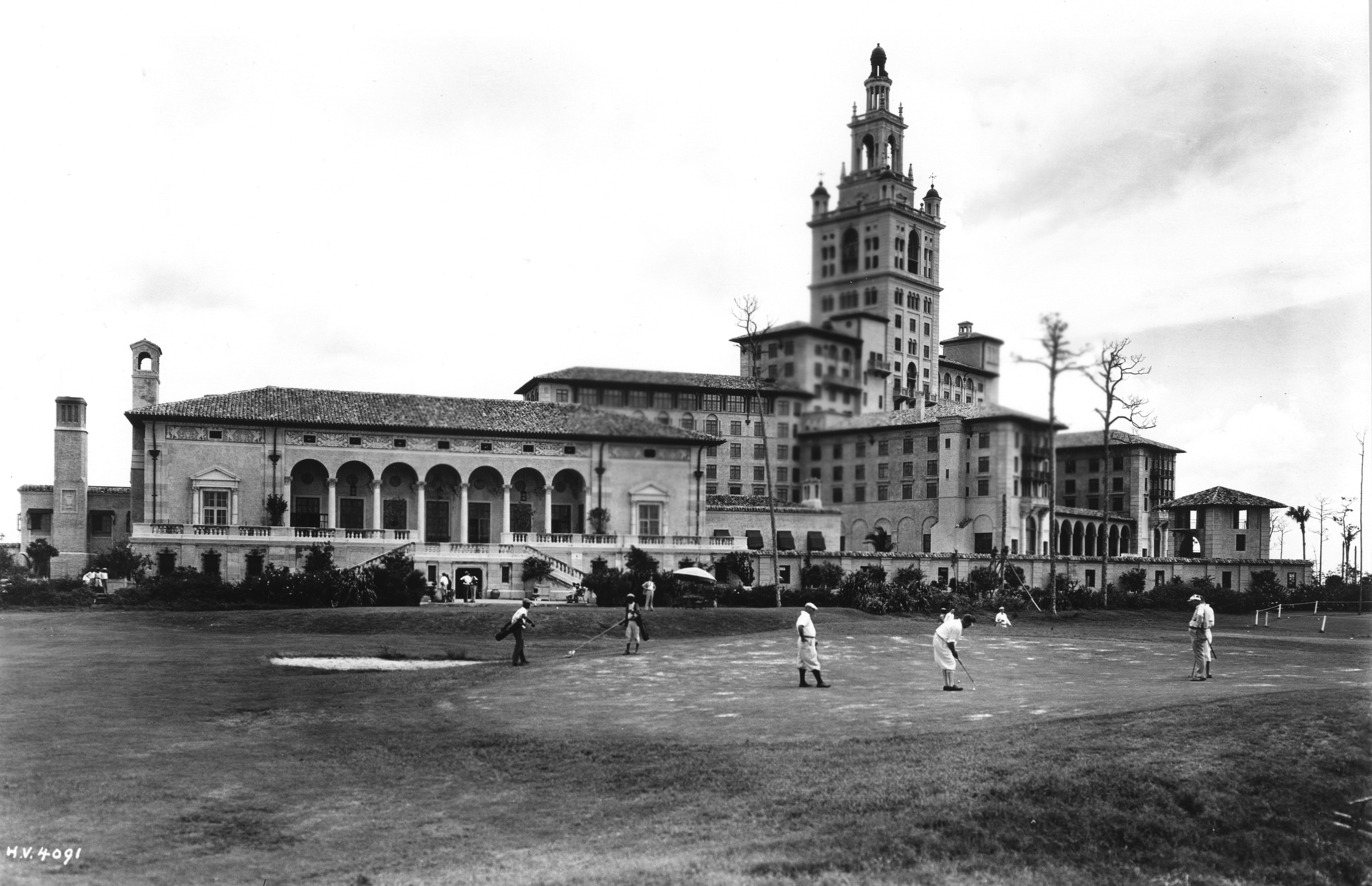 Golfers at the Miami Biltmore, 1927