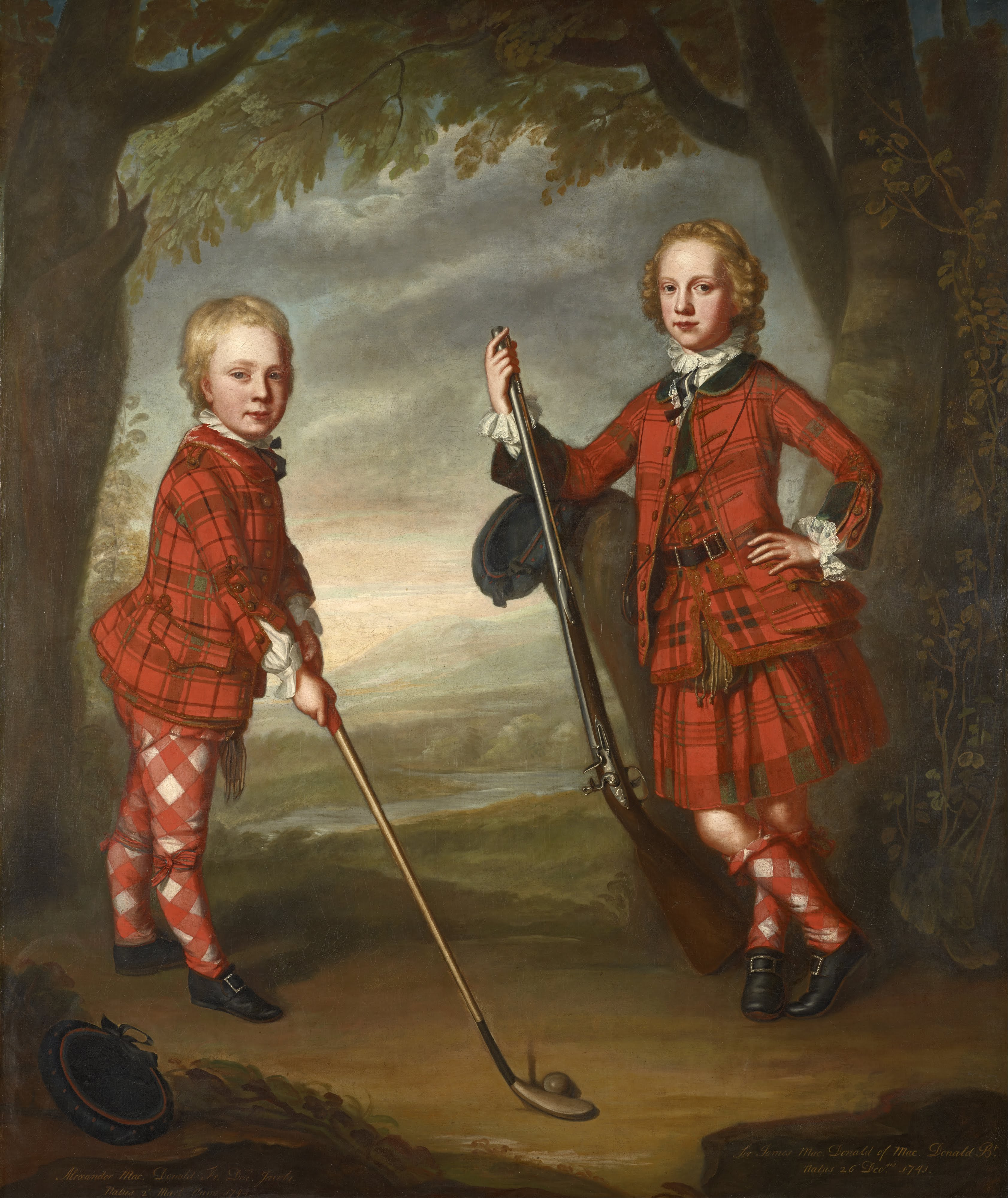 Sir James and Sir Alexander Macdonald
